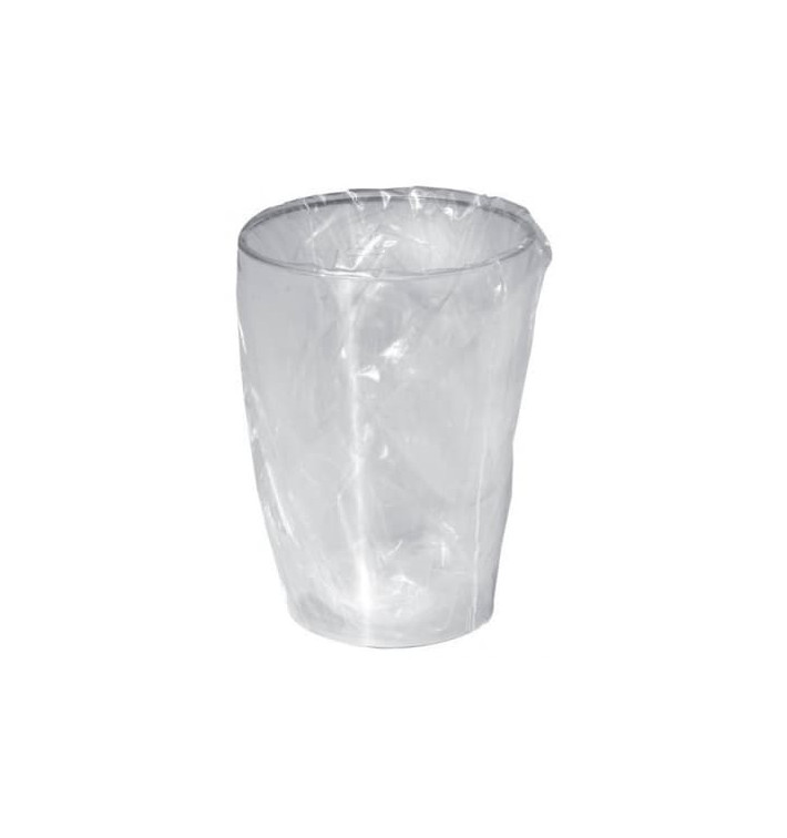 Vaso de Plastico Moon Enfundado Transp. PS 230ml (500 Uds)