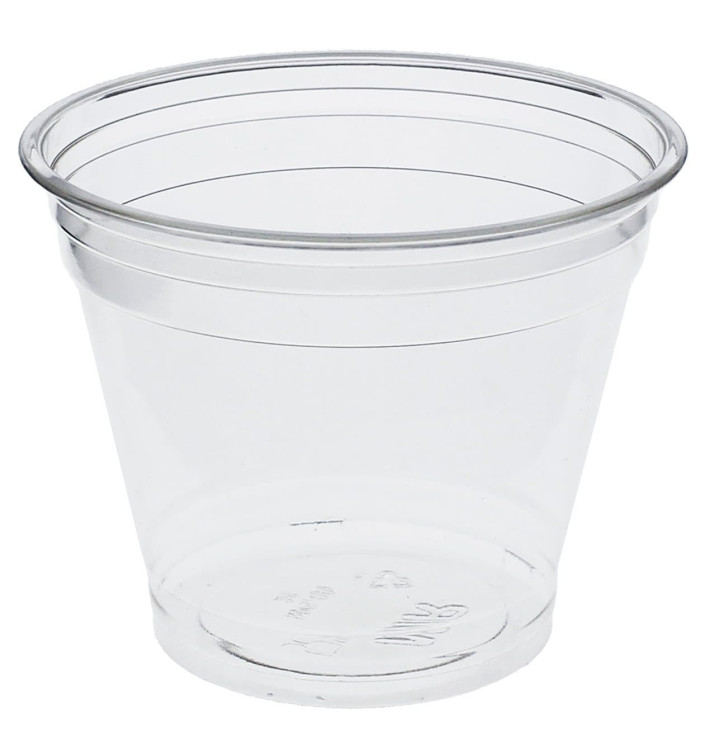 Vaso Rígido de PET 9 Oz/265ml Bajo Ø9,5cm (1000 Uds)