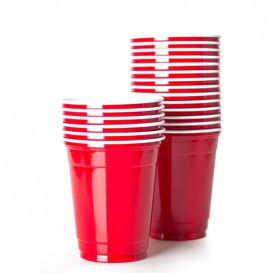 Vaso Rojo Americano para Fiestas 360ml (1000 Uds)