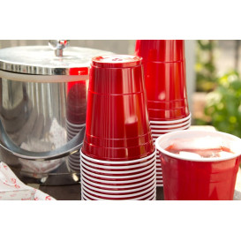Vaso Rojo Americano para Fiestas 360ml (1000 Uds)