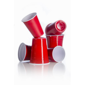 Vaso Rojo Americano para Fiestas 360ml (1000 Uds)