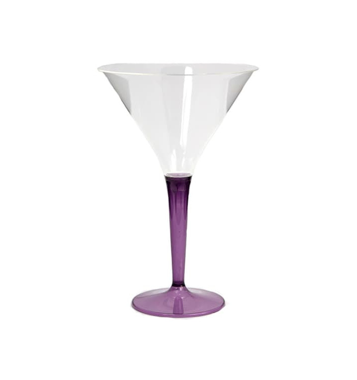Copa de Plastico Cocktail Pie Berenjena 100 ml (48 Uds)