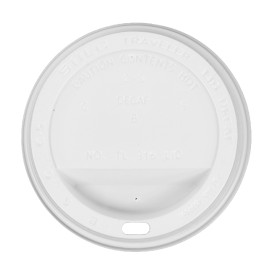 Tapa Agujero Vaso 12, 16 y 20 Oz Ø8,9cm (1000 Uds)