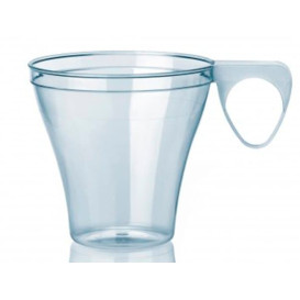 Taza de Plastico Transparente 80ml (40 Unidades)