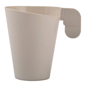 Taza de Plástico Design Crema 72ml (240 Uds)