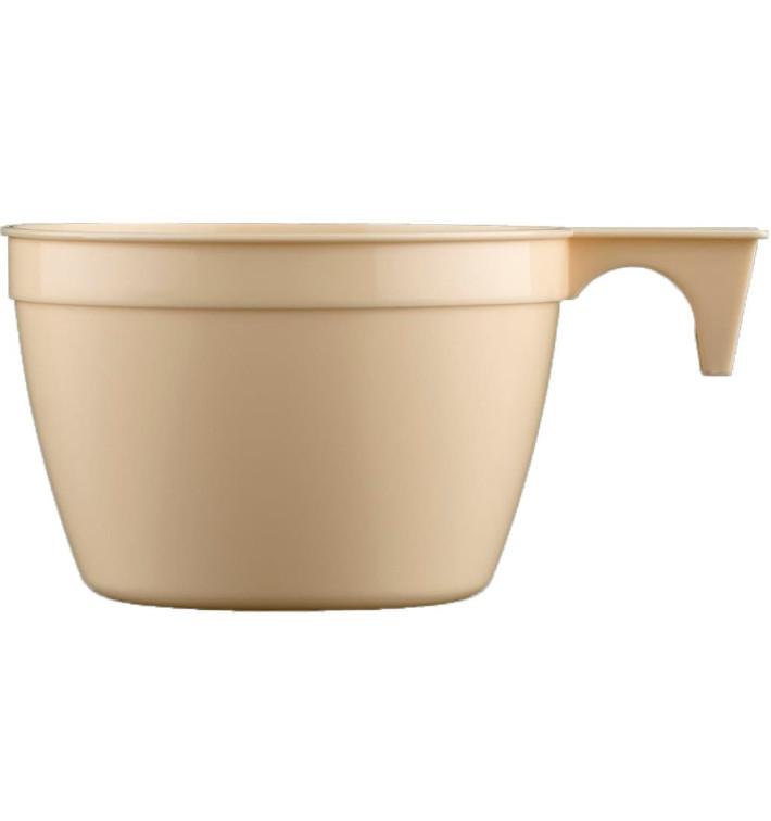Taza de Plastico PP Cup Beige 190ml (25 Uds)