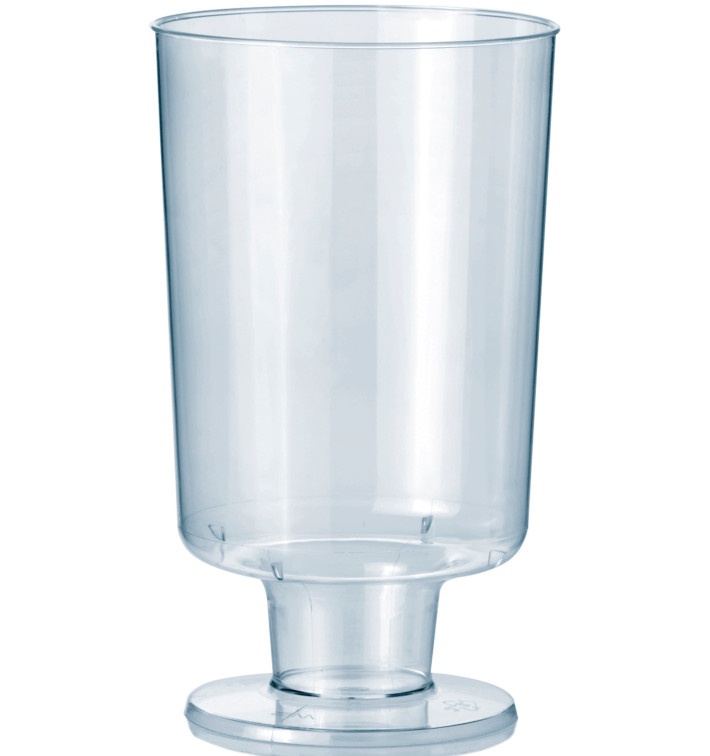 Copa con Pie de Plastico 150 ml (12 Uds)