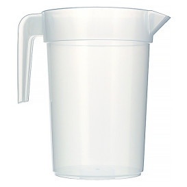 Jarra Inyectada Traslúcida PP 1.000 ml (10 Unidades)