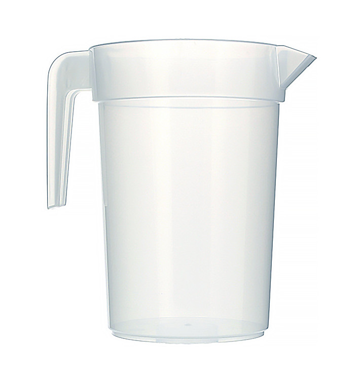 Jarra Inyectada Traslúcida PP 1.000 ml (10 Unidades)