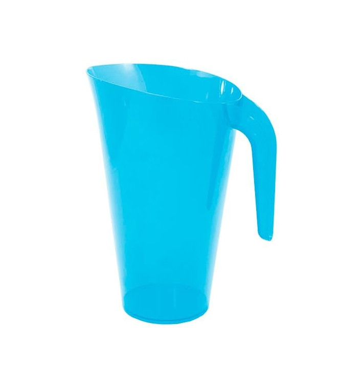 Jarra Plástico Turquesa Reutilizable 1.500 ml (20 Unidades)