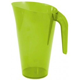 Jarra Plástico Verde Reutilizable 1.500 ml (20 Unidades)
