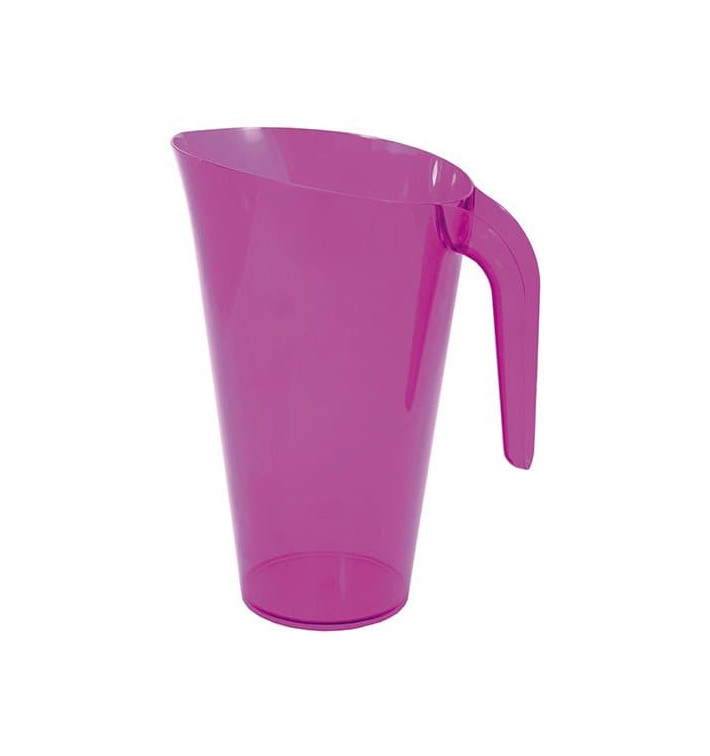 Jarra Plástico Berenjena Reutilizable 1.500 ml (1 Unidad)