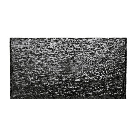 Bandeja Reutilizable PS Imitación Pizarra 30x15,8cm (10 Uds)