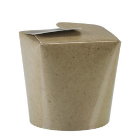 Envase de Comida para Llevar Kraft 529ml (500 Uds)