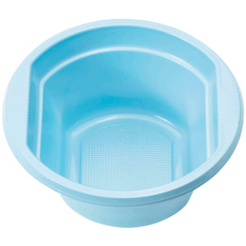 Bol de Plastico PS Azul Claro 250ml Ø12cm (660 Uds)