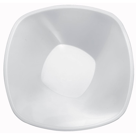 Bol de Plástico PP "Square" Blanco 3000ml Ø27,7cm (3 Uds)