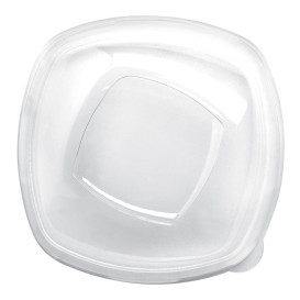 Tapa de Plastico Transp. para Bol Square PET 210mm (3 Uds)