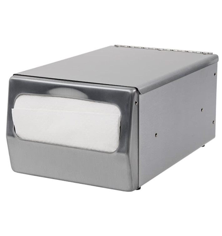 Dispensador Mostrador MaxiServis Acero Inoxidable (1 Ud)