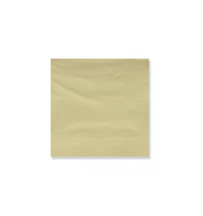 Servilleta Papel Cenefa 20x20 Crema (100 Uds) Servilleta Papel Cenefa 20x20 Crema (100 Uds)