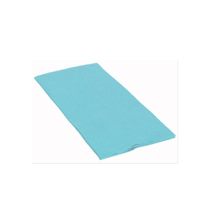 Servilleta Papel 1/8 40x40cm Celeste Punta-Punta (50 Uds) Servilleta Papel 1/8 40x40cm Celeste Punta-Punta (50 Uds)