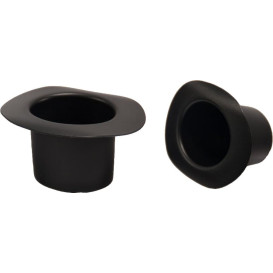 Sombrero Degustación Hot Form Negro PP 60ml (144 Uds)