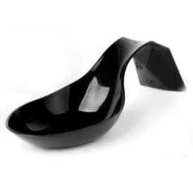 Cuchara Degustacion Bon Ton Negra 116x29mm (20 Uds)