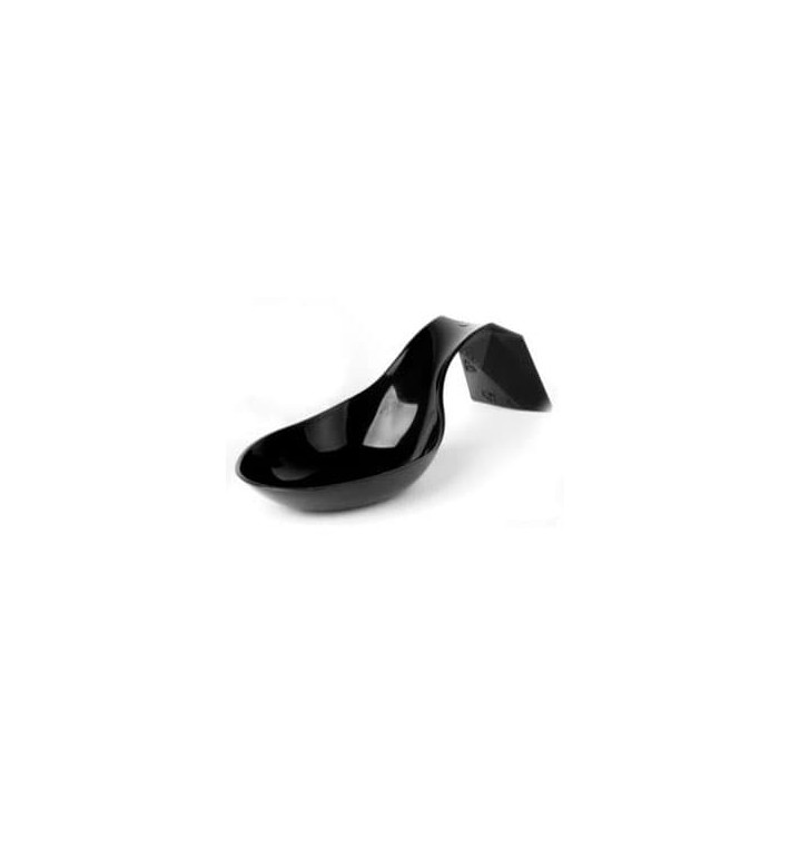 Cuchara Degustacion Bon Ton Negra 116x29mm (20 Uds)