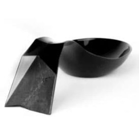 Cuchara Degustacion Bon Ton Negra 116x29mm (20 Uds)