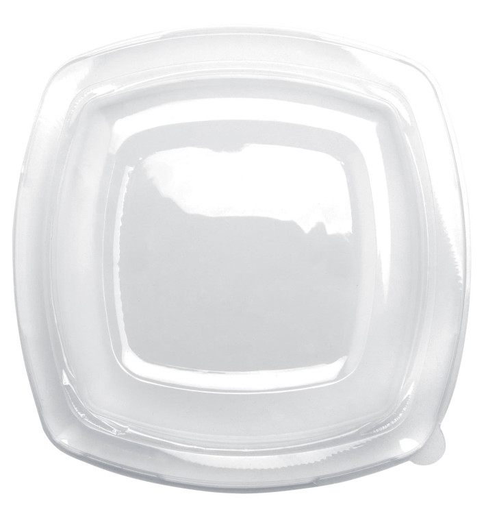 Tapa de Plastico Transp. para Plato Square PET 230mm (25 Uds)
