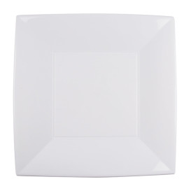 Plato de Plastico Llano Blanco Nice PP 290mm (72 Uds)