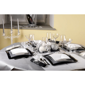 Plato de Plastico Hondo Blanco Nice PP 180mm (25 Uds)