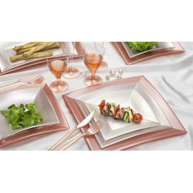 Plato de Plastico Llano Blanco Nice PP 180mm (150 Uds)