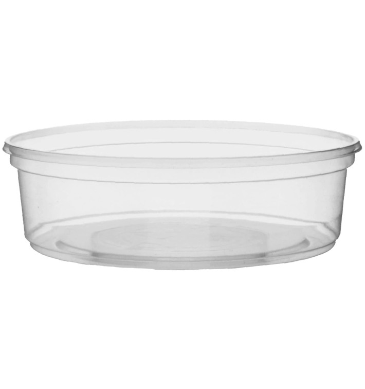 Tarrina de Plastico Transparente 125ml Ø10,5cm (50 Uds)