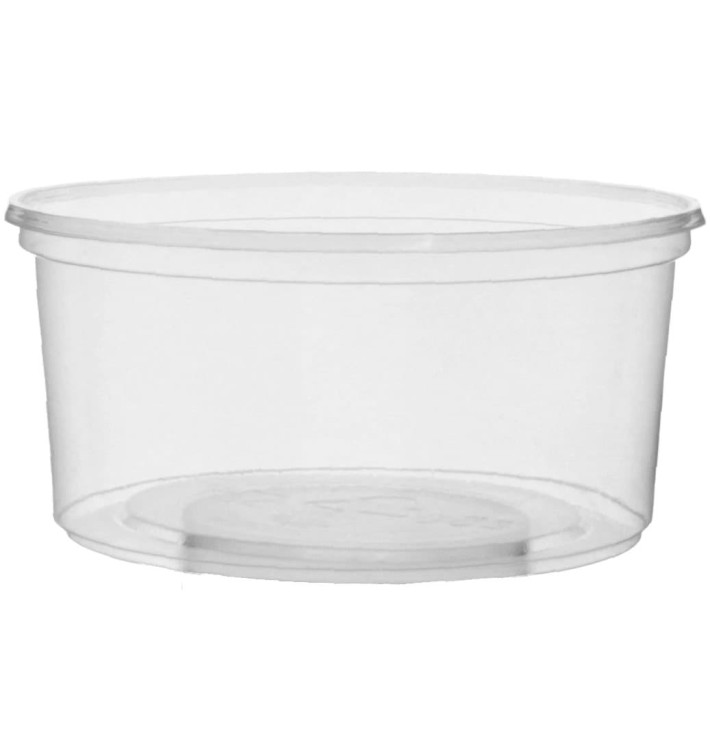 Tarrina de Plastico Transparente 250ml Ø10,5cm (1.000 Uds)