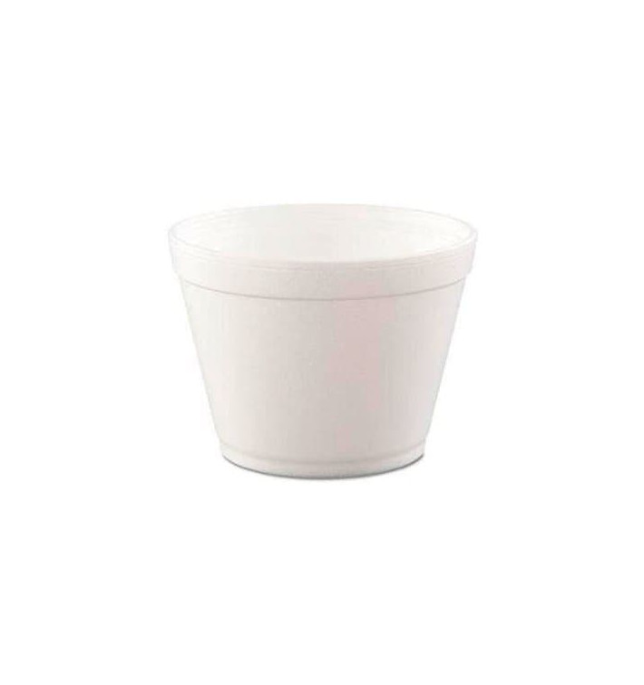 Tarrina Termico Foam Blanco 16Oz/480ml Ø11cm (25 Uds)