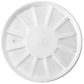 Tapa Isotérmica con Respidadero Blanca Ø11cm (50 Uds)