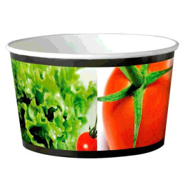 Ensaladera de cartón Grande 1030ml (40 Uds)