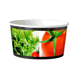 Ensaladera de cartón pequeña 635ml (45 Uds)