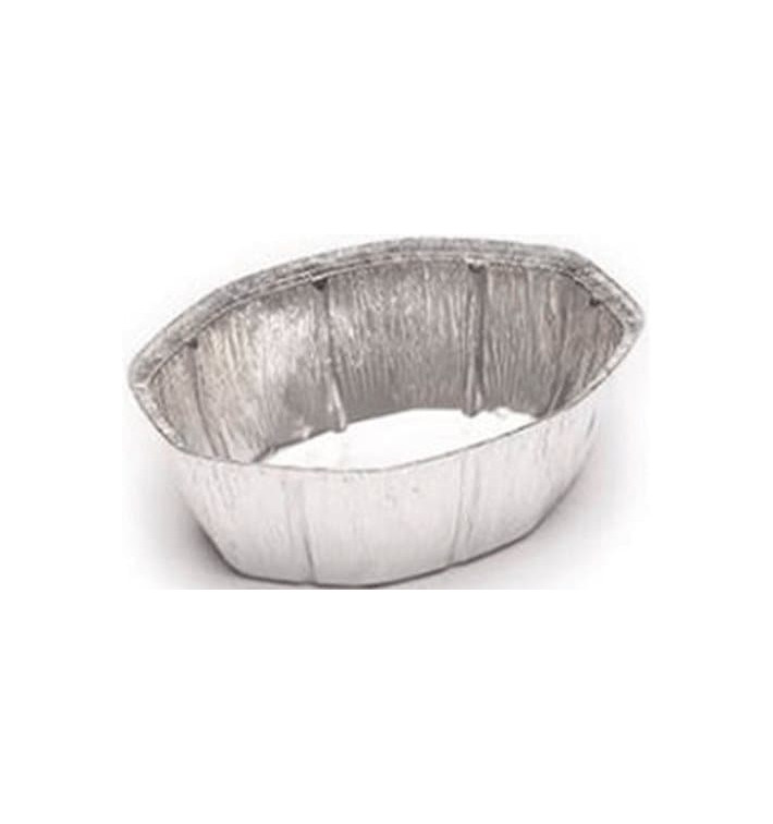 Envase de Aluminio Ovalado para Pollos 2400ml (500 Uds)