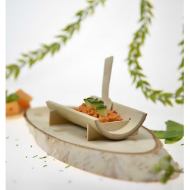 Bandeja de Bambu 10x5x2,3cm (10 Uds)