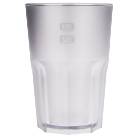 Vaso Reutilizable SAN Frost Transparente 400 ml (5 Uds)