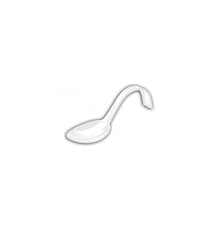 Cuchara Degustacion Asa Curva Blanca 130 mm (500 uds) Cuchara Degustacion Asa Curva Blanca 130 mm (500 uds)