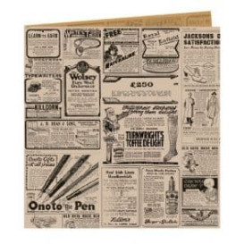 Bolsa Antigrasa Abierta 2L "Times" 16x16,5cm (500 Uds)