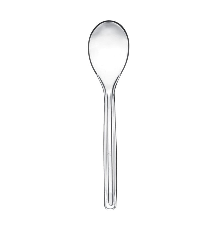 Cuchararilla de Plastico Easy PS Transp. 120mm (3000 Uds)