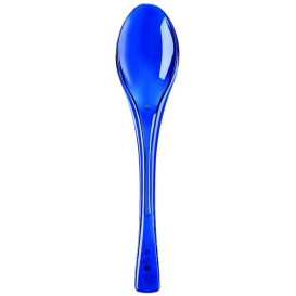 Cuchara de Plastico Fly Azul Transp. 145mm (50 Uds)