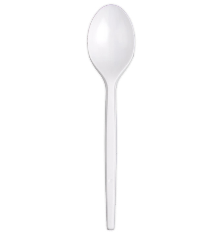 Cuchara de Plastico Next Blanco 165 mm (100 Uds)