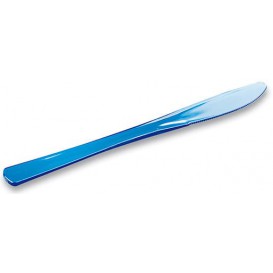 Cuchillo de Plastico Premium Turquesa 200mm (250 Uds)