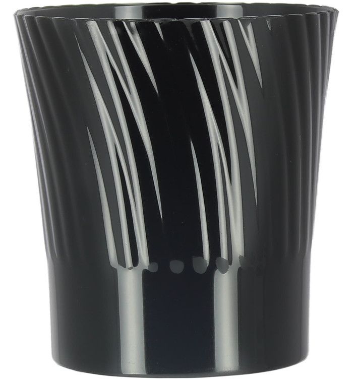 Vaso Plastico Degustacion Negro 165ml (12 Uds) Vaso Plastico Degustacion Negro 165ml (12 Uds)