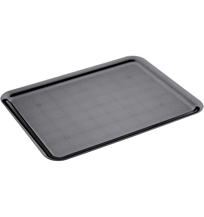 Bandeja Plastico Tray Negra 37x50cm (24 Uds)