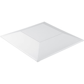Tapa Bandeja Fiesta Transparente 250x250 mm (30 Uds)
